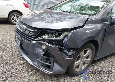 2019 Honda Odyssey Ex из США, поврежденный, VIN 5FNRL6H5XKB101407